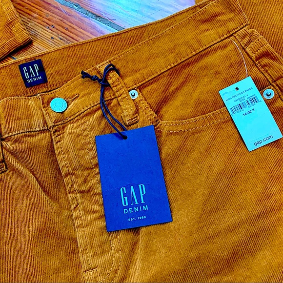 GAP DENIM NWT High Rise Cords 💛- 14/32T - Picture 8 of 12
